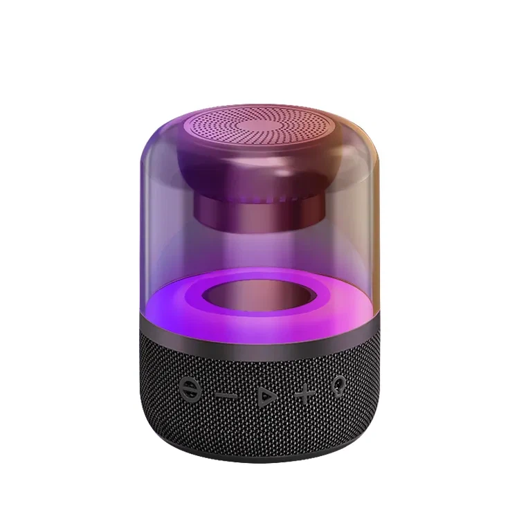 Bluetooth krystalový reproduktor s LED osvětlením